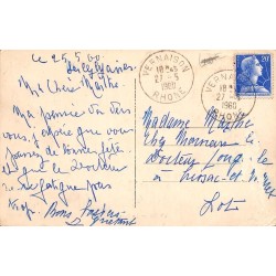 Carte postale ancienne Lyon Le Pont Gallieni
