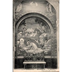 Carte postale ancienne Lourdes mosaique L’Agonie