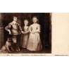 Carte postale ancienne Van Dyck Les Enfants de Charles Ier CPA artistique
