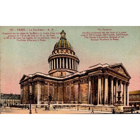 254 - PARIS - Le Panthéon