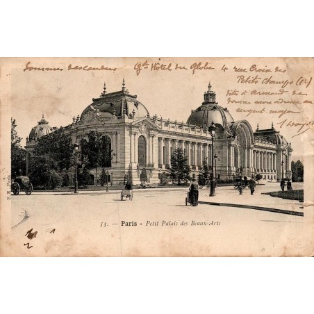CPA - PARIS - Petit Palais des Beaux Arts