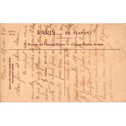 CPA Paris En flânant l’Avenue des Champs-Élysées