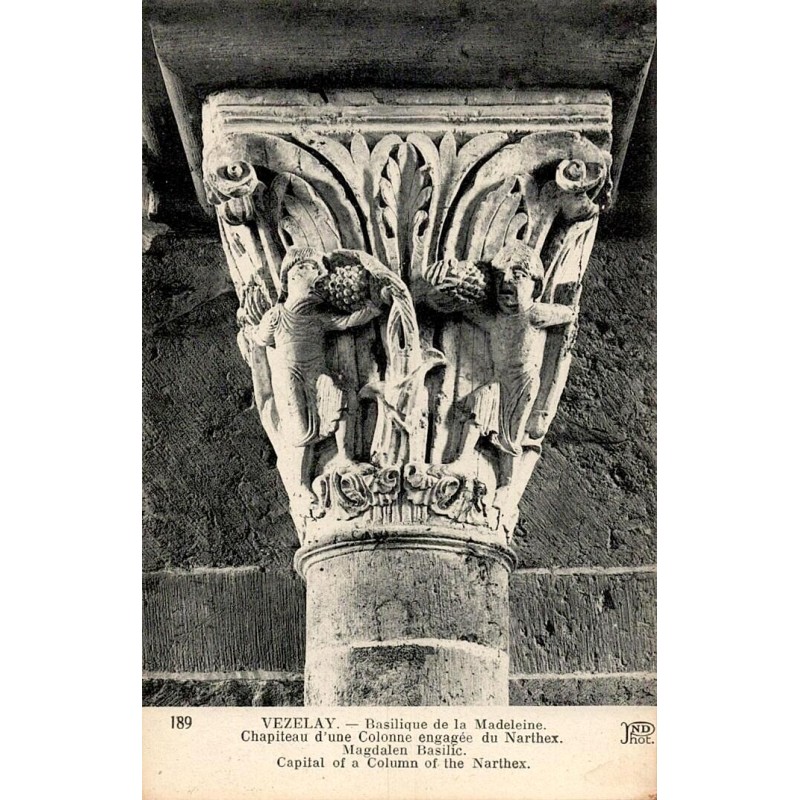 189 - VEZELAY - Bzsilique de la Madeleine - ND