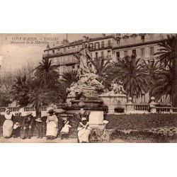 7 - CÔTE D'AZUR - TOULON - Monument de la fédération - D.S.