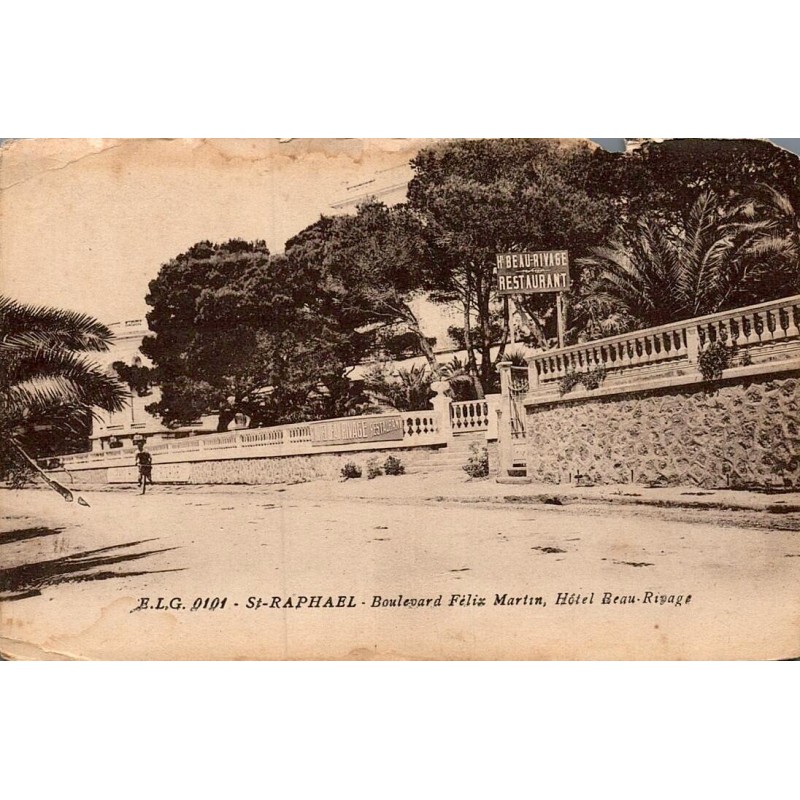 E.L.G. 0101 - St Raphaël - Boulevard Félix Martin, Hôtel Beau Rivage