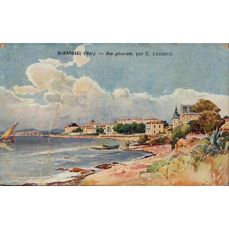 St-Raphaël (Var)  - Vue Générale, par E.LESSIEUX