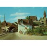 Carte postale ancienne Bremgarten Suisse vue générale vieille ville Argovie