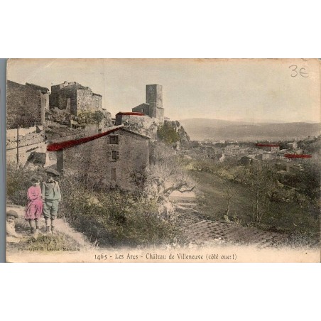 CPA Les Arcs-sur-Argens Château de Villeneuve côté ouest