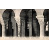 Carte postale ancienne Vézelay chapiteaux tribune du narthex église de la Madeleine ND