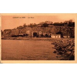 Carte postale ancienne Sanary-sur-Mer Les Baux CPA Var
