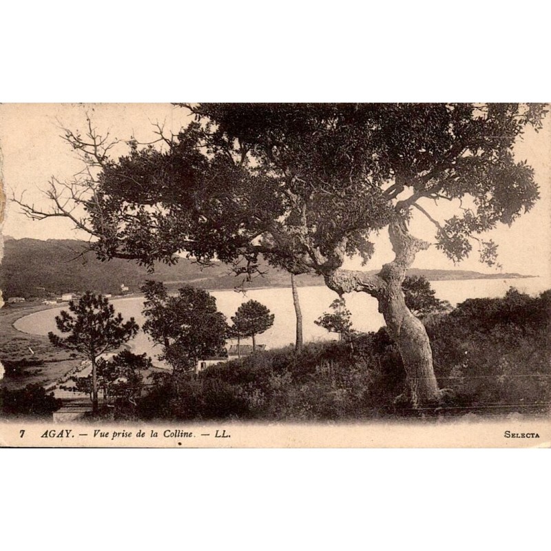 CPA Agay Vue prise de la colline LL