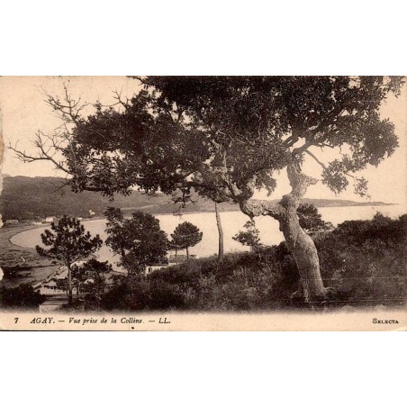 CPA Agay Vue prise de la colline LL