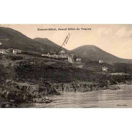 Carte postale ancienne Le Trayas Grand Hôtel du Trayas CPA Var