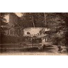 Carte postale ancienne Saint-Zacharie Hôtel Château de Mont vue depuis la grande terrasse