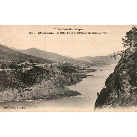 CPSM Estérel route de la Nouvelle Corniche d’Or sur la Côte d’Azur
