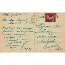 Carte postale ancienne Aups Monument aux Morts de la Grande Guerre
