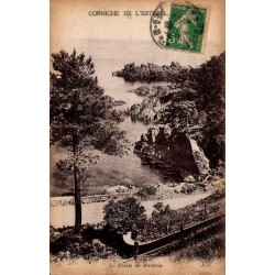 Carte postale ancienne Corniche de l’Estérel Pointe de Maubois