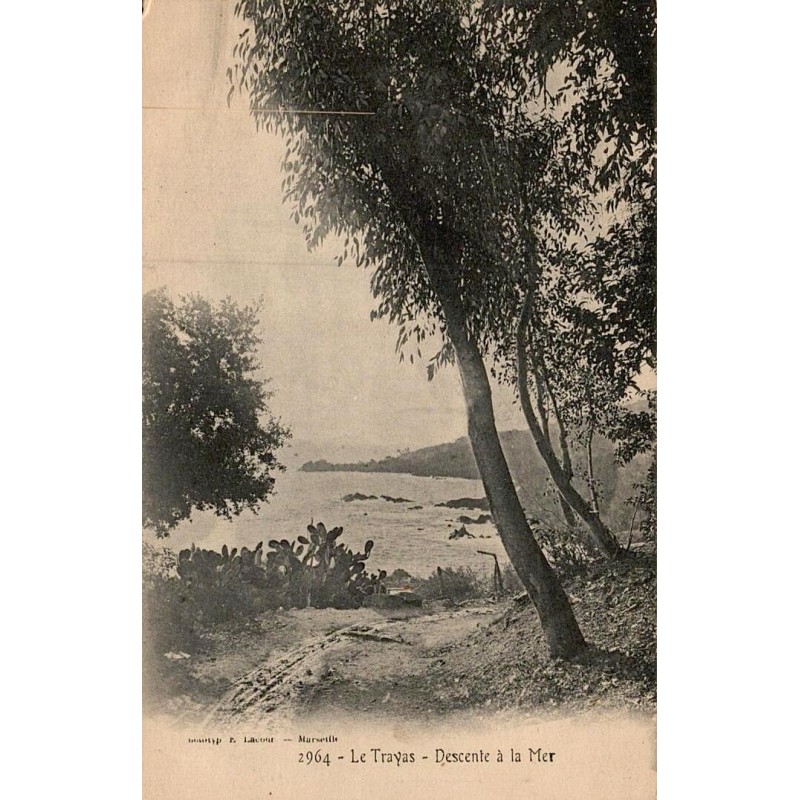 2964 - Le Trayas - Descente à la mer