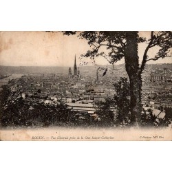 2 - ROUEN - Vue Générale prise de la Côte Sainte Catherine