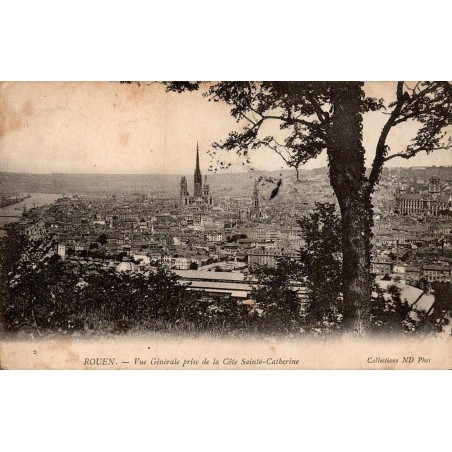 2 - ROUEN - Vue Générale prise de la Côte Sainte Catherine