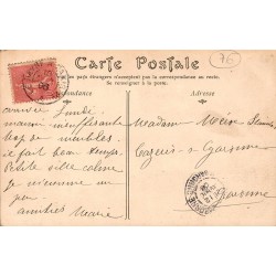 Carte postale ancienne Yvetot Rue de la Gare