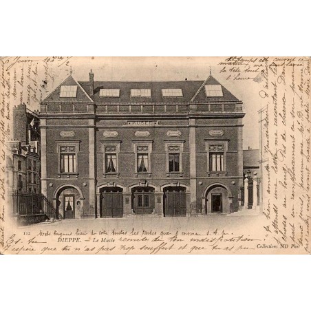 Carte postale ancienne Dieppe Le Musée en Seine-Maritime