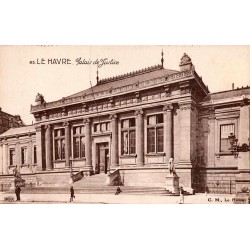 Carte postale ancienne Le Havre Palais de Justice en Seine-Maritime