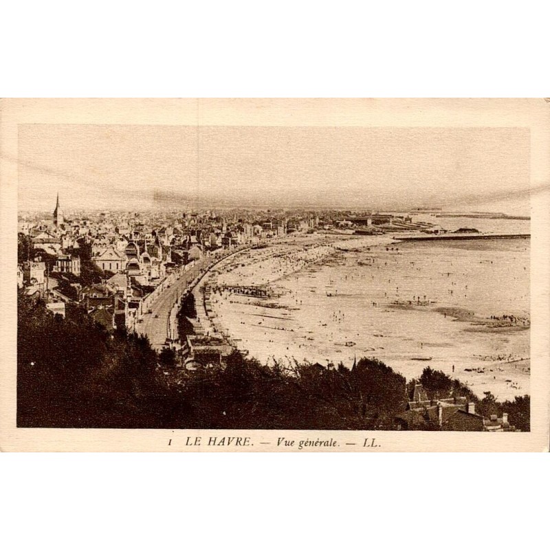 1 - LE HAVRE - Vue générale. -- LL