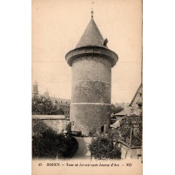 85 - ROUEN - Tour où fut enfermée Jeanne D'Arc -- ND