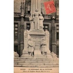 Carte postale ancienne Rouen Monument de la Victoire Maxime Réal del Sarte