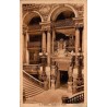 Carte postale ancienne Paris escalier de l’Opéra Garnier