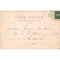 Carte postale ancienne Rouen Monument de Louis Bouilhet