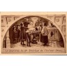 Carte postale ancienne Alençon fresque de la chapelle de Sainte-Thérèse de l’Enfant-Jésus