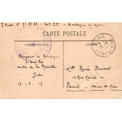 Carte postale ancienne Boulogne-sur-Mer La Nouvelle Poste