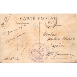 Carte postale ancienne Arras Hôtel de Ville et Petite Place Détruite