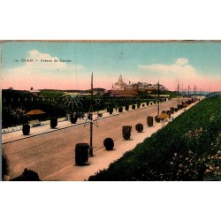 Carte postale ancienne Calais Avenue du Casino Pas-de-Calais Belle Époque