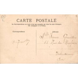 Carte postale ancienne Souvenirs de Béthune CPA de collection