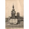 Carte postale ancienne Béthune Le Beffroi et la Cathédrale