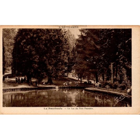 La Bourboule - Le Lac du Parc Fenestre