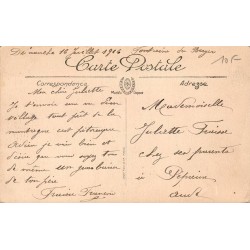 Carte postale ancienne Puy de Dôme vue de Ceyssat-les-Bains