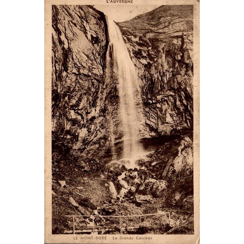 LE MONT DORE - La Grande Cascade