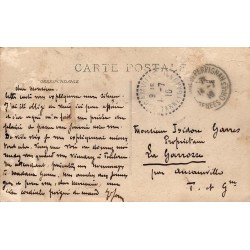 Carte postale ancienne Thuir Avenue de Perpignan