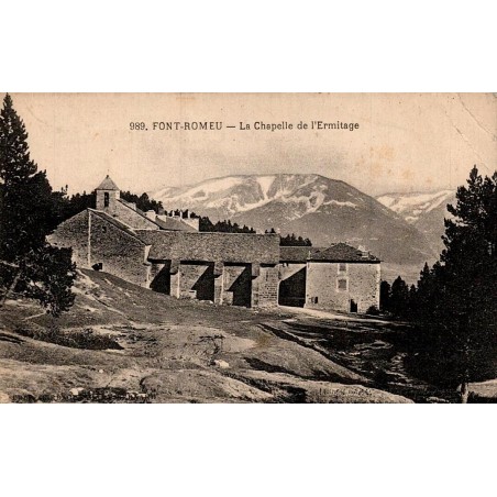 989 -  FONT ROMEU - La chapelle de l'Ermitage