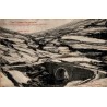 Carte postale ancienne Col de Puymorens vue d’hiver du Pont de Porte