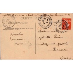 Carte postale ancienne Amélie-les-Bains Viaduc de Reynès