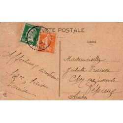 Carte postale ancienne Mont-Louis les pâturages au-dessus de la Citadelle