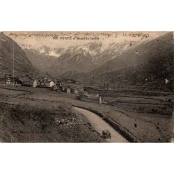 Carte postale ancienne Porté et massif du Carlit Pyrénées-Orientales