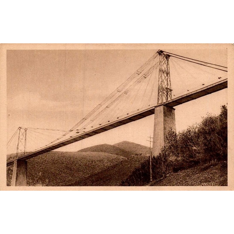 Carte postale ancienne Fontpédrouse Pont Gisclard Pyrénées-Orientales