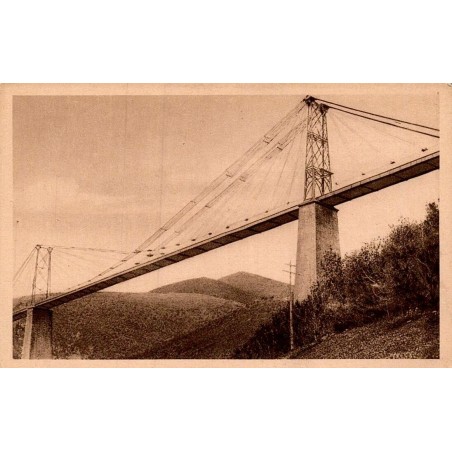Carte postale ancienne Fontpédrouse Pont Gisclard Pyrénées-Orientales