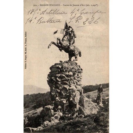 511 - BALLON D'ALSACE - Statue de Jeanne D'arc